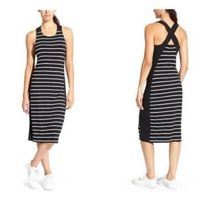 Athleta | NWT Women’s Striped Getaway Midi Dress